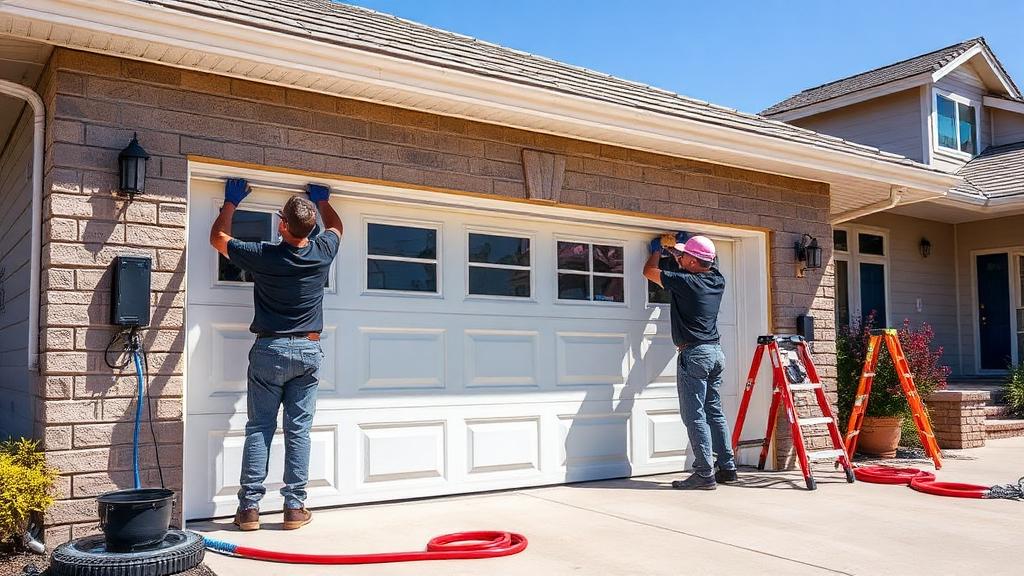 Professional garage door installation service by Garage Door Osterville technicians